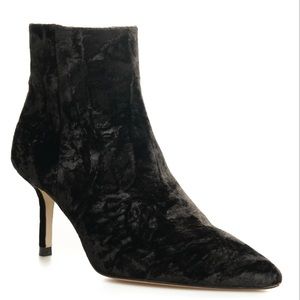 ❣️SOLD❣️ L'Agence Aimée Velvet Bootie 7.5